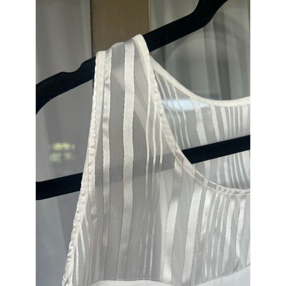 Robert Rodriguez Flowy White Top, Size M - Picture 2 of 6